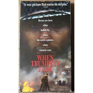 When Trumpets Fade (VHS, 1998) HBO Home Video War Soldiers Vintage